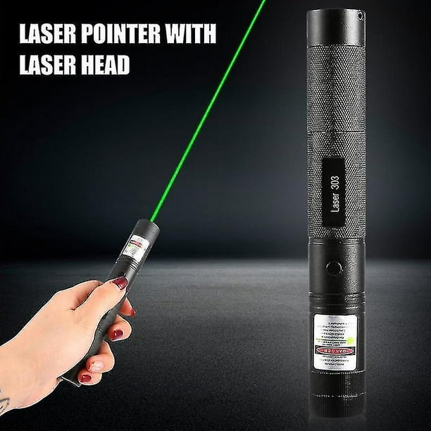 2022 nueva linterna láser potente láser 303 enfoque ajustable 532nm  linterna láser verde equipo láser de caza