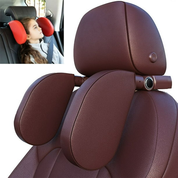 Reposacabezas de asiento de coche para niños y adultos, almohada