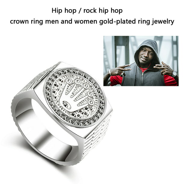 anillo de hombre de acero inoxidable,anillo vintage hombres oro 925 hip hop  anillos para hombres, de Salvador anillo de hombre de acero inoxidable