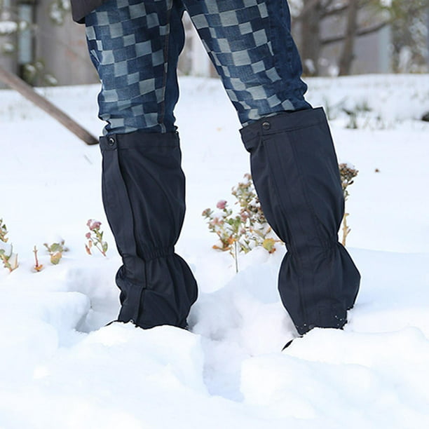 despensa Accesible Antagonismo Polainas para prueba de lluvia, bota de nieve ajustable antidesgarro,  cubierta ligera para equipos d Sharpla Leggins para cubrir piernas |  Walmart en línea