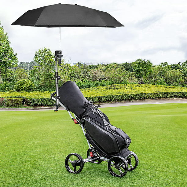 KOMBIUDA Paraguas para cochecito, sillas portátiles, sillas plegables con  clip en el paraguas, paraguas universal, silla de paseo con abrazadera
