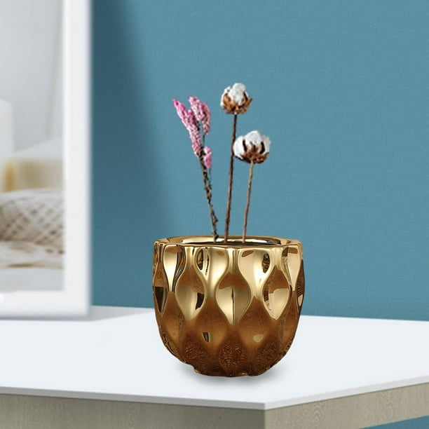 Diseño abstracto jarrones de cerámica hechos a mano el patrón de