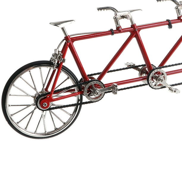 Bicicleta Tandem Escala 1:10 De Colección