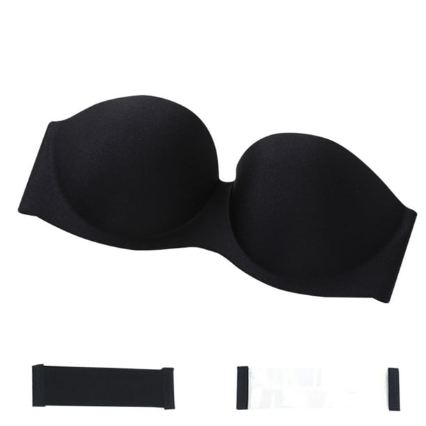 Brasier strapless liso de novia