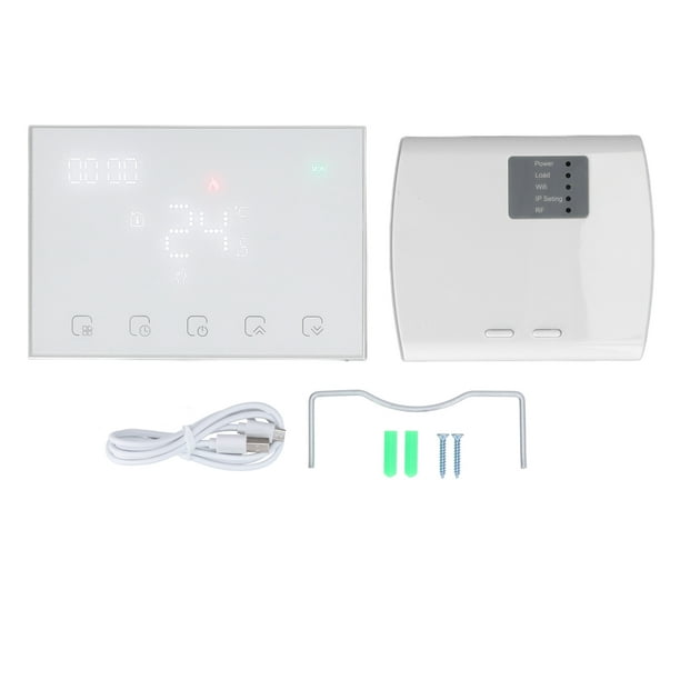 Termostato inalámbrico de programación de sincronización USB, termostato de  calefacción de caldera con Control de voz WIFI para hogares inteligentes  95-230V ANGGREK Otros