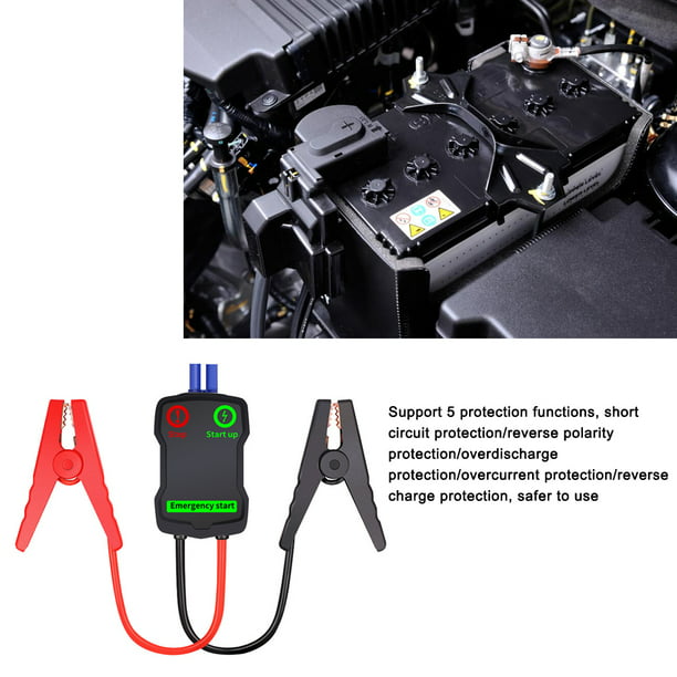 Car Jump Boosters Clip de cable Batería de coche de emergencia Abrazaderas  de cocodrilo Eccomum Clip de batería