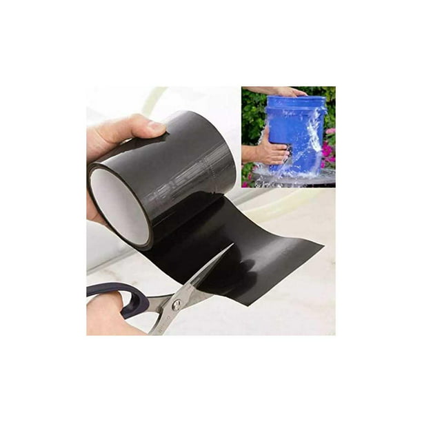 Flex Tape cinta impermeable de goma 4 pulgadas negro blanco Genérico  Giangzhou 9513