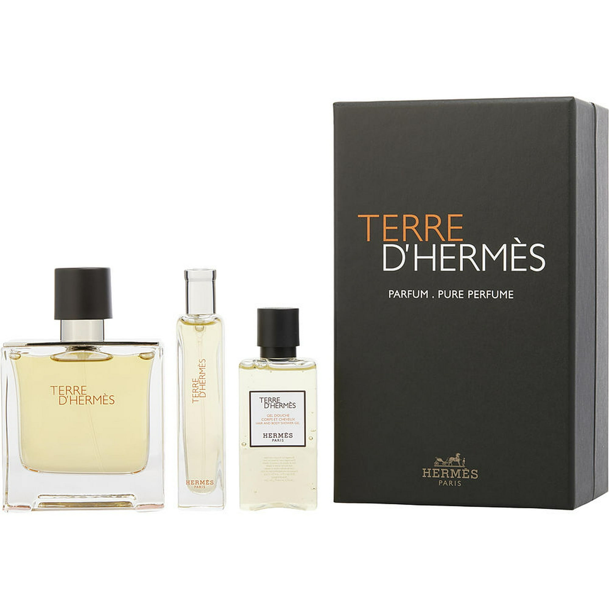 Perfume en Estuche Terre D´Hermes Eau de Toilette 3 Pzs – 100ml – Hombre