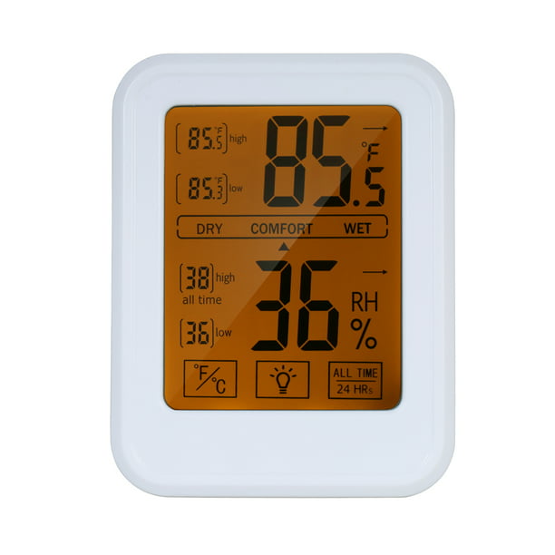 Termometro Medidor Temperatura Humedad Termo Higrometro Digi