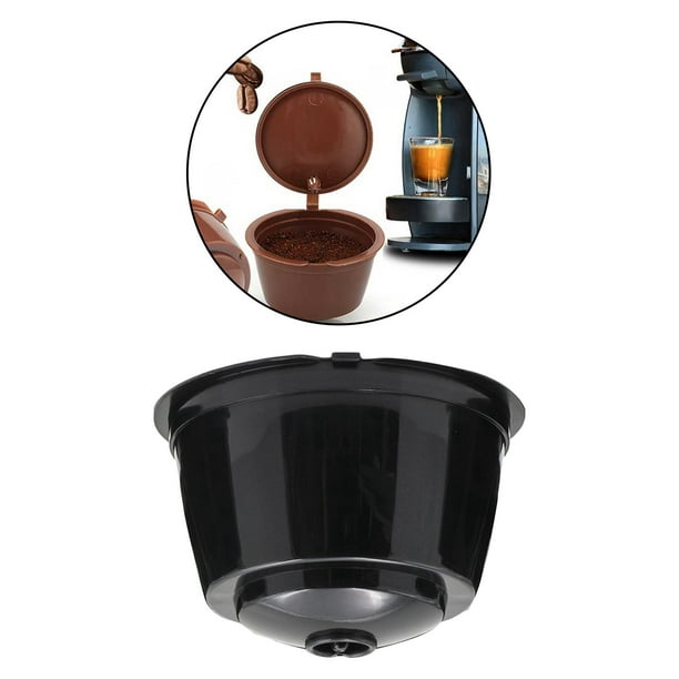 Vasos K reutilizables, paquete de 6 filtros de café reutilizables de ajuste  universal con malla de acero inoxidable de grado alimenticio, cápsulas de