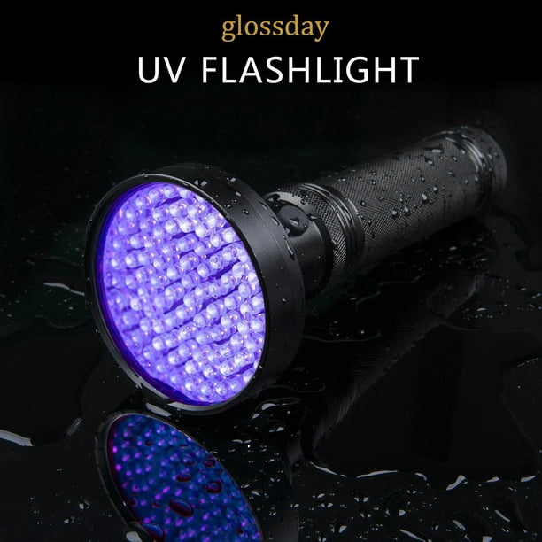 Los rayos UV de 12 LED Linterna Luz negra para el escorpión
