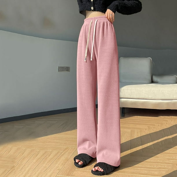 Gibobby Pantalones para mujer cintura alta para el frío Pantalones