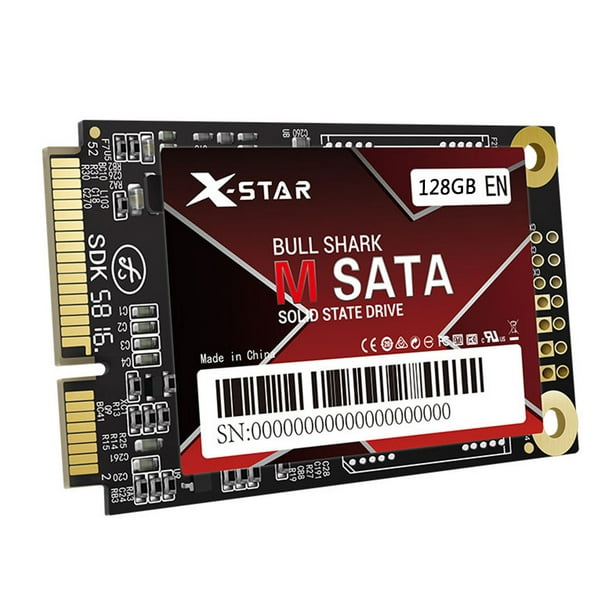 mSATA SSD HDD Disco duro interno de estado sólido para portátil (128 GB) Likrtyny | Aurrera línea