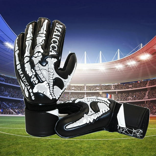 Comprar Guantes de portero para adultos y adolescentes con protección para  dedos con agarre fuerte guantes de fútbol para portero de fútbol