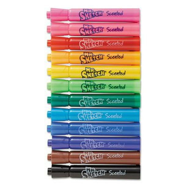  Mr. Sketch Crayones perfumados giratorios, paquete de