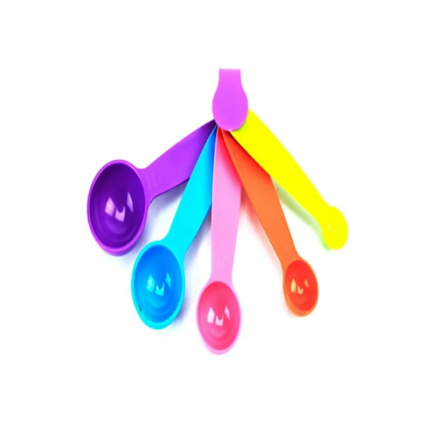 Set de 5 recipientes plásticos para comida - ColorPlastic