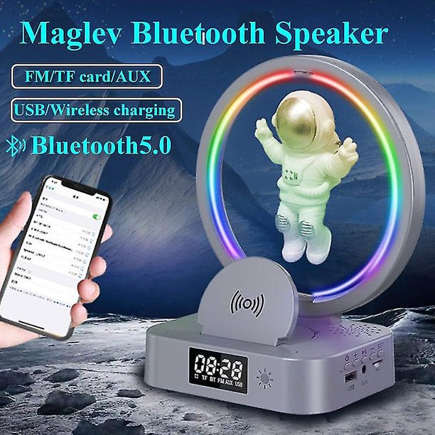 4655 MINI ALTAVOZ BLUETOOTH CON LUZ LED+RADIO+USB