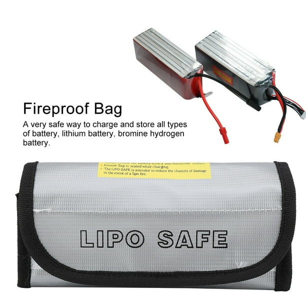 Bolsa ignífuga para baterías de lipo