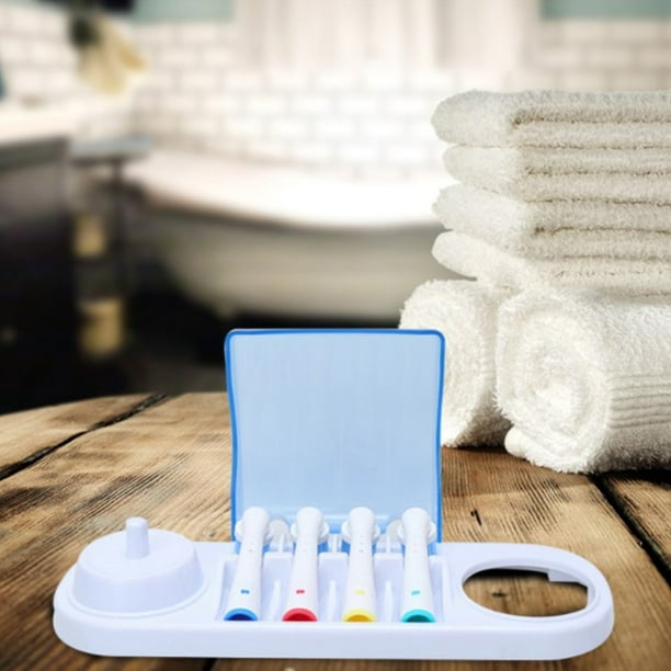 Caja organizadora de montaje en baño con soporte para cepillo de dientes  eléctrico para Oral B Ndcxsfigh Nuevos Originales