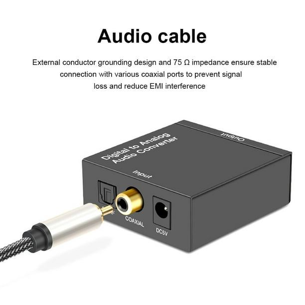 Compre Cable Coaxial de Audio Digital Digital Masculino a