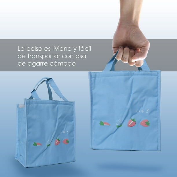 Ministro comida lb Bolsa Térmica Lonchera De Almuerzo, Lunch Bag Multiusos Ilios innova Azul  con fresas | Walmart en línea