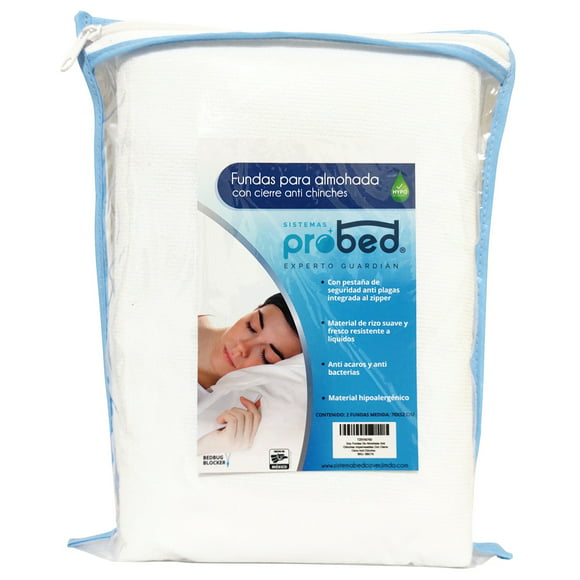 fundas anti chinches para almohada impermeables sistemas probed full protect waterproof