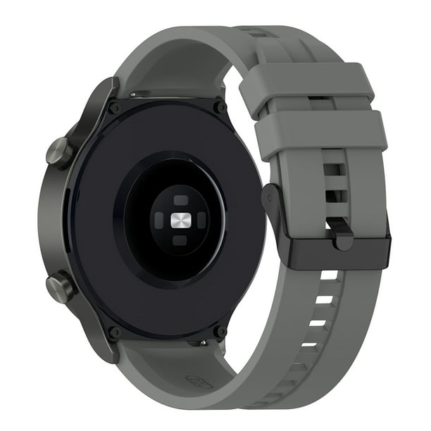 Correa de reloj de silicona para Huawei Watch GT2 46mm/GT 2e correa de  reloj (negro) Likrtyny Para estrenar