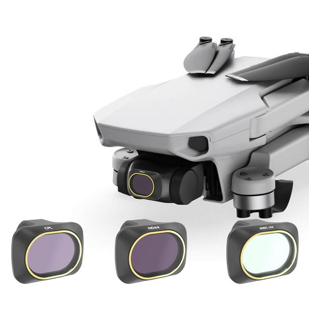 Filtro Mini 4 Pro, conjunto de filtros Nd con recubrimiento múltiple apto  para accesorios de drones Dji Mini 4 Pro - Nd8/16/32/64/CPL/UV