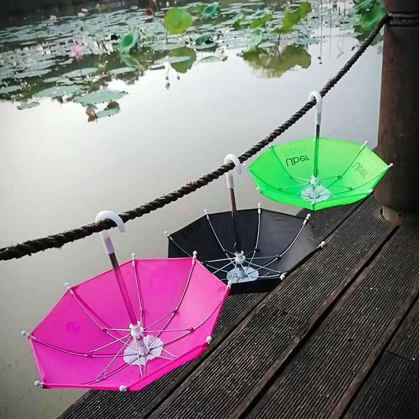 sombrilla Paraguas Transparente De Colores - ELE-GATE