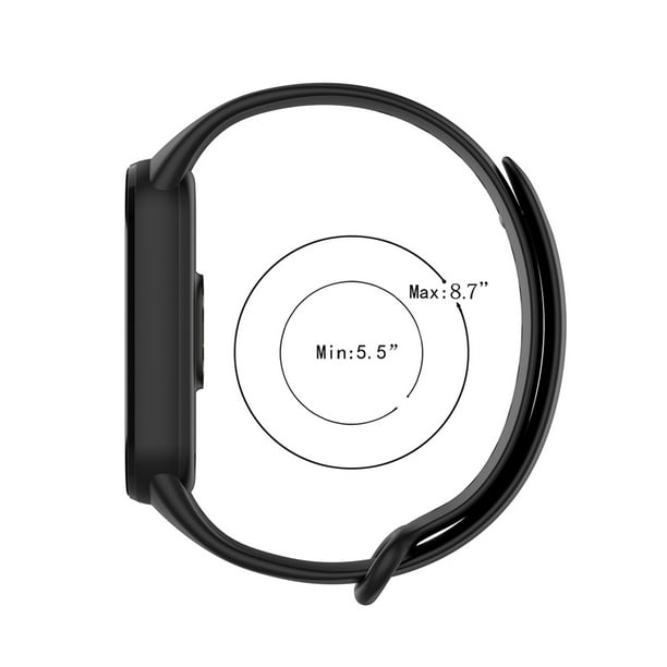 MYKOMI Correas de reloj de silicona compatibles con Xiaomi mi Band 5 correa  de repuesto deportiva para mujeres y hombres – Yaxa Store