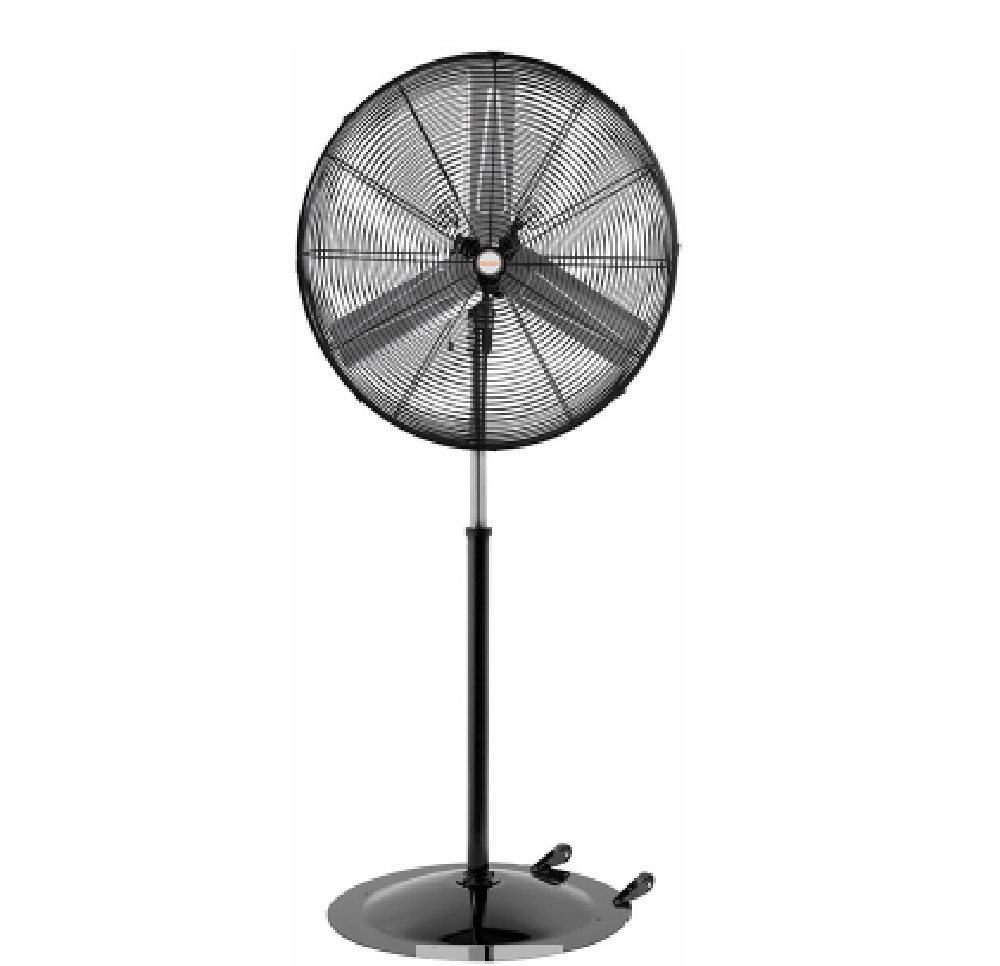 VENTILADOR 30" INDUSTRIAL DE PEDESTAL METALICO OSCILATORIO MARCA MYTEK ...