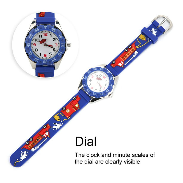 Reloj Digital Para Ninos Paw Patrol Con Caja Azul, Comoda Correa Azul