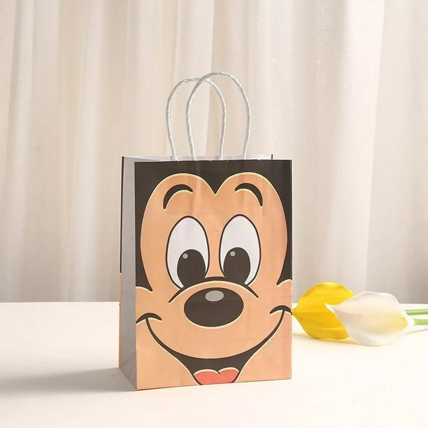 Etiqueta Bolsa de Cumpleaños Mickey Niño y Niña