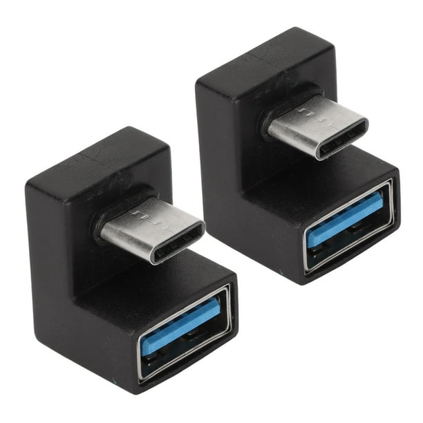 Adaptador USB C De 180 Grados, Transferencia De Alta Velocidad USB