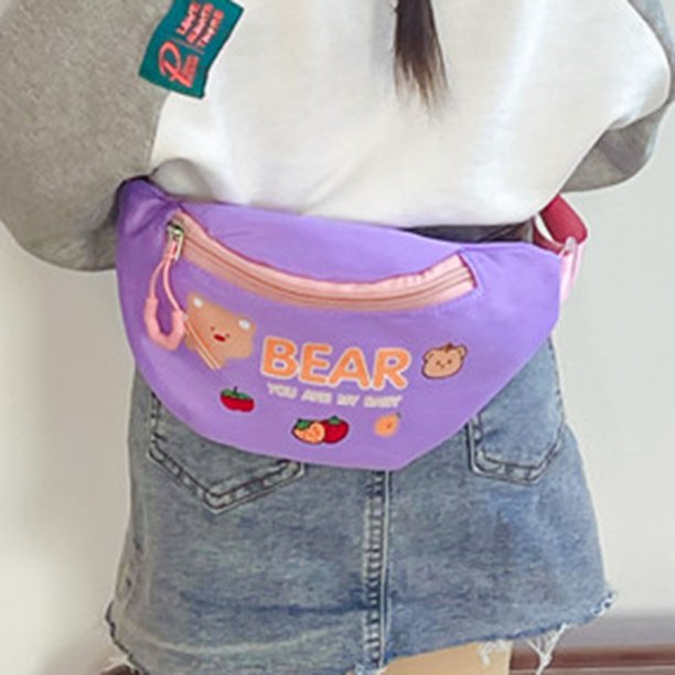 Bolsa Riñonera de moda para niños, monedero con letras de nailon, dibujos  animados bonitos para niños (rojo) Ndcxsfigh Para Estrenar