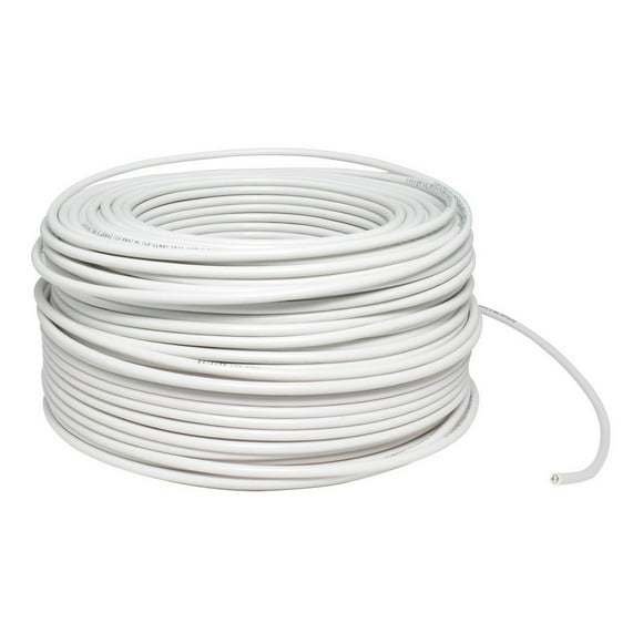 cable thw calibre 14 100 m blanco cobre  aluminio 136958 surtek 136958