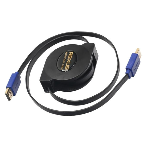 Cable Adaptador 3FT / 6FT para transmisión de video - 1.8m shamjiam Cable  HDMI retráctil