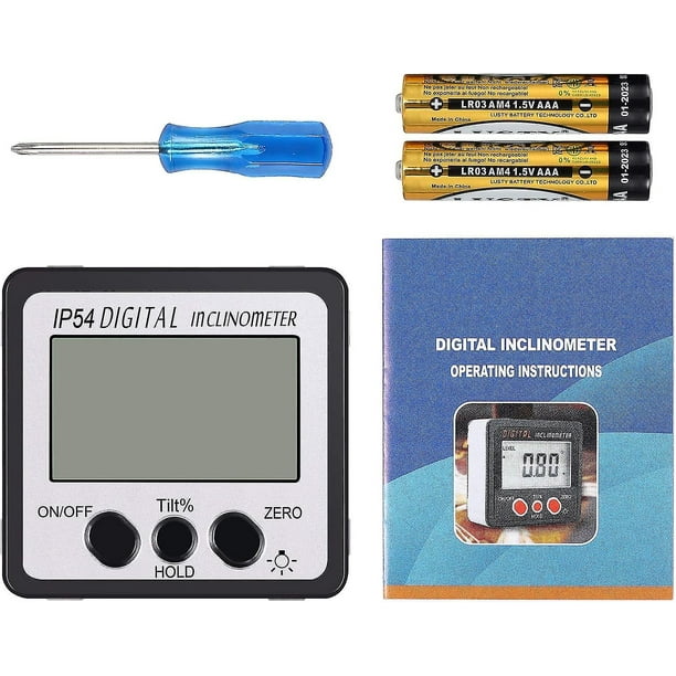 Inclinómetro digital - Accesorios de medición manual