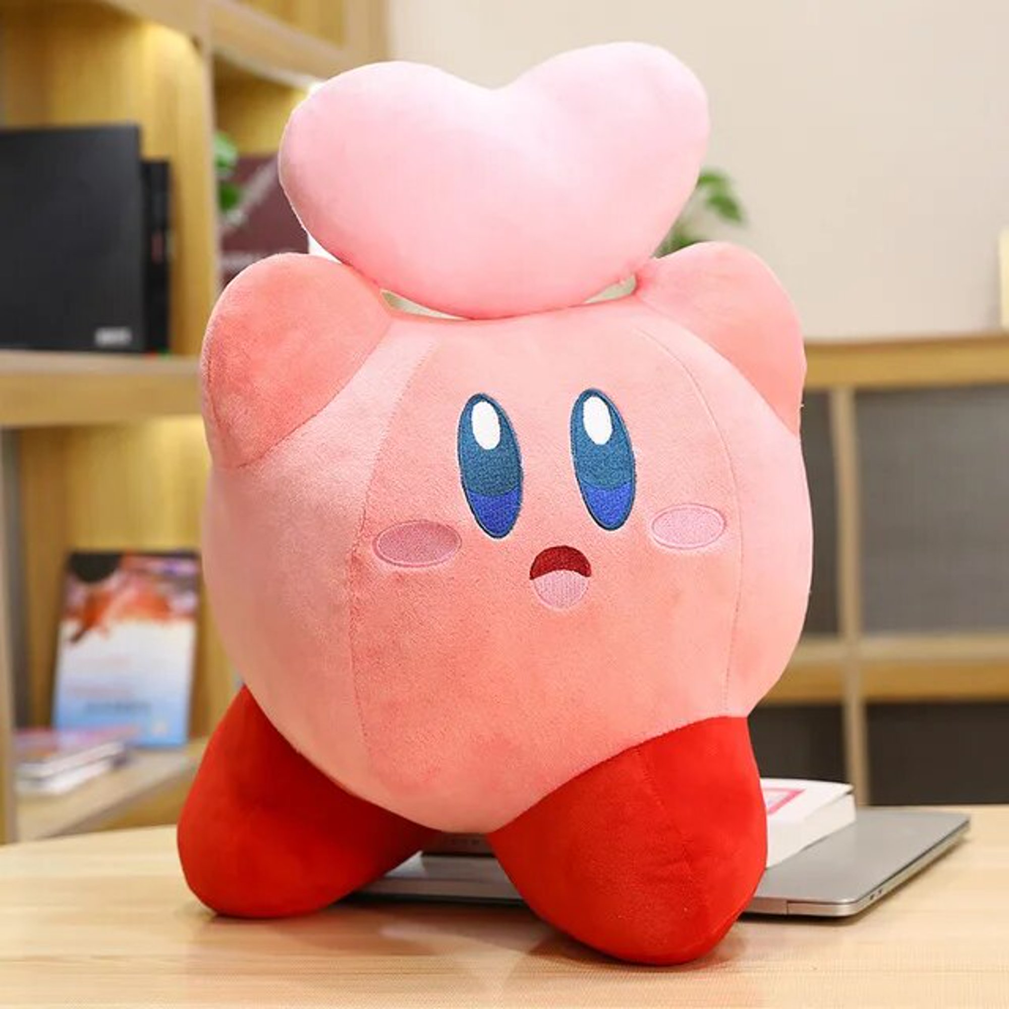 Kirby Peluche Kirby de 12 cm ROSA 1 ud. oso de fresa Electrónica