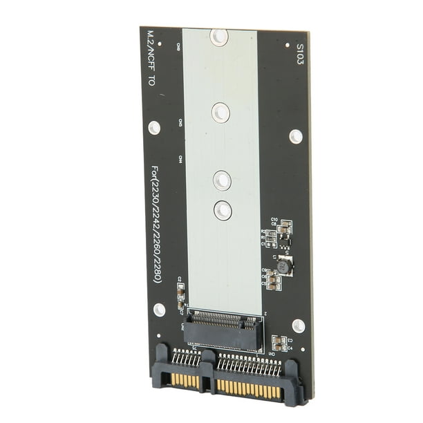 Adaptador SSD M.2 a SATA III 2.5 NGFF - Convertidores de Discos
