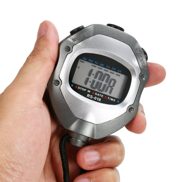 Cronometros Deportivos Cronometro Digital Temporizador Impermeable Reloj  odómetr