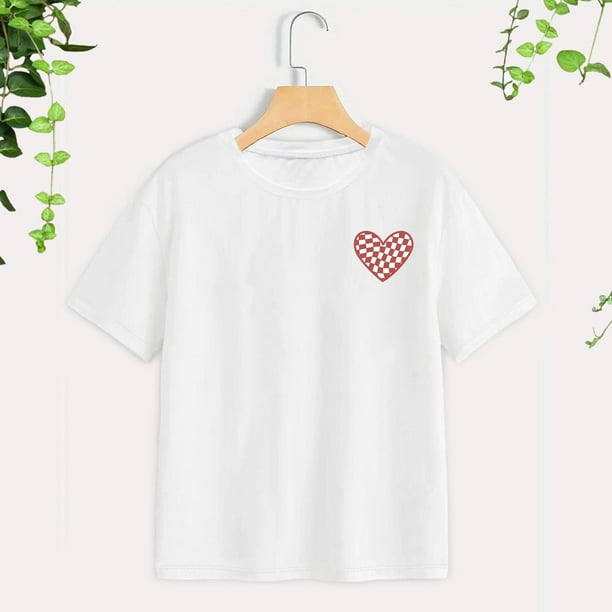 Camiseta de manga corta para mujer, camisetas básicas para viajes,  deportes, caminatas XL Yuyangstore Camiseta para mujer