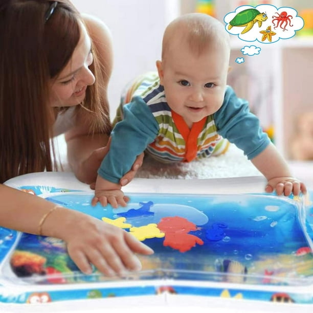 Juguetes para bebés de 0 a 3 a 6 meses, colchoneta inflable para juegos de  agua para bebés recién nacidos, regalos para bebés y niñas de 4, 5, 7, 8, 9
