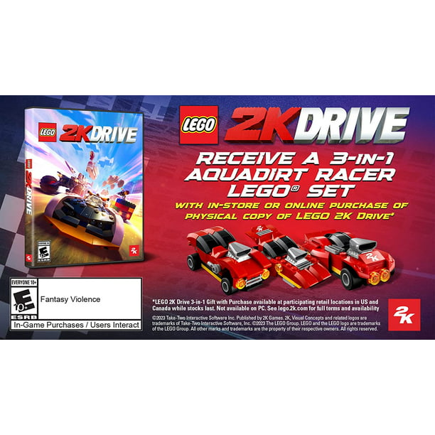  LEGO 2K Drive - Nintendo Switch includes 3-in-1