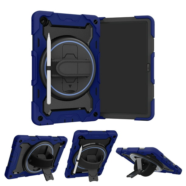 Funda Lenovo Tab M10 Plus 10.6 TB-125 / 128FU (3rd Gen) Azul Tablet  Giratoria
