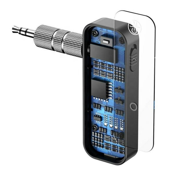 Auricular Bluetooth para teléfono celular, Auricular inalámbrico Bluetooth  V5.1 con micrófono con ca ShuxiuWang