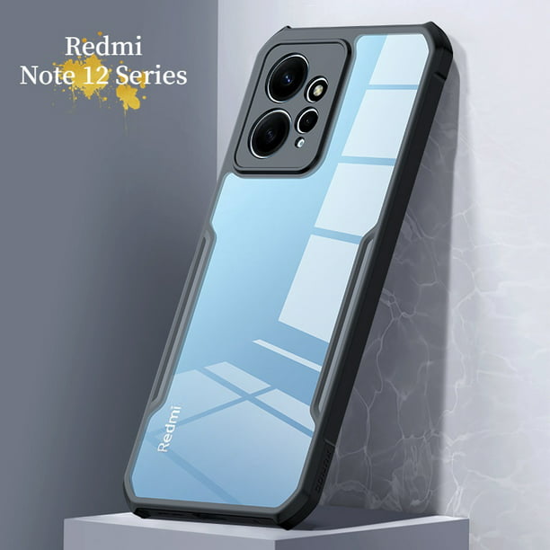  Funda para Redmi Note 12 4G, Redmi Note 12 4G, Gradient  Anti-Shock Bumper Slim Funda de TPU con cuatro esquinas reforzadas Funda de  teléfono Airbag para Xiaomi Redmi Note 12 4G (