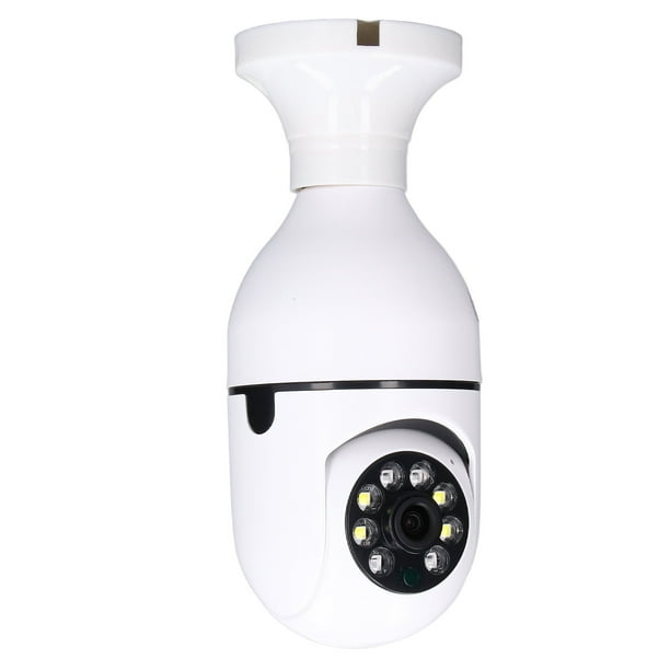 Comprar 2 en 1 E27 cámara de bombilla de vigilancia panorámica 200W 1080P  2,4 Ghz WIFI cámara IP monitoreo remoto intercomunicador bidireccional  cámara de red V360 pro APP