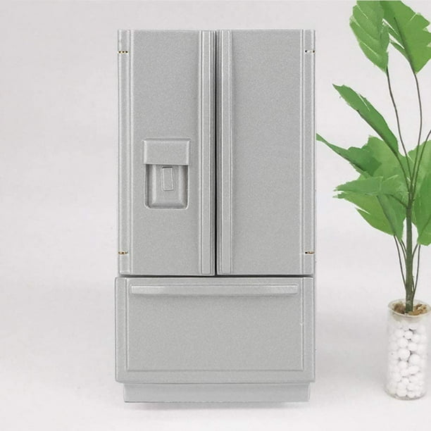 Vogacara Muñeca hogar refrigerador simulación decorativa miniatura