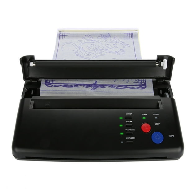 Máquina de transferencia de plantilla de tatuaje, fotocopiadora